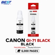 Original Canon GI-71 PGBK Black Ink Bottle 135ml 6000 Pages for PIXMA G1020 G2020 G3020 G3060 G3770 