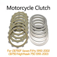 For Honda CB750F Seven Fifty 92-02 CB750 Nighthawk 750 91-03 CB 750 F 750F Motorcycle Clutch Plates 