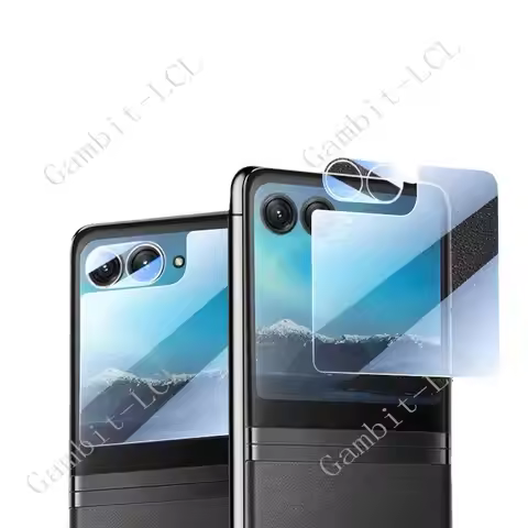 2IN1 3D Integral Camera Lens For Motorola Moto Razr 40 Ultra razr+ Tempered Glass Razr40Ultra Back S