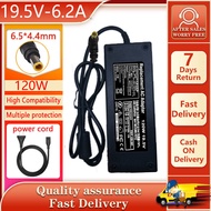 19.5V 6.2A 120W 6.5*4.4 มม.อะแดปเตอร์สำหรับ SONY ACDP-120N02 KDL-50W807B KDL-50W700B LCD TV Adapte