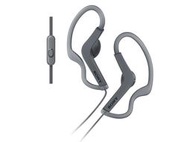 【上品電子3C】SONY 新力/索尼 MDR-AS210AP運動型 耳掛式耳機 (黑色款)