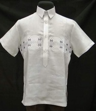 Gusot Mayaman POLO BARONG (Mandala) White