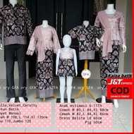 EKSLUSIF Promo Sale! BAJU BATIK COUPLE KELUARGA BATIK KEBAYA BROKAT