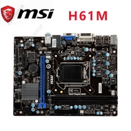 MSI H61M H61M-P31 P20 S26 P31 motherboard P20 S26 DDR3 LGA 1155 H61 used motherboard desktop H61 MSI