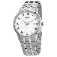 TISSOT T129.410.11.013.00 T1294101101300 Men's Watch CLASSIC DREAM Quartz 42mm SS Bracelet White *Original