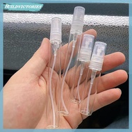 BDVS Clear Mini Perfume Glass Bottle Empty Cosmetics Bottle Sample Test Tube Thin Glass Vials 2ML 3M