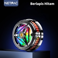 【COD】NETPAC Fan Cooler X76 Funcooler Pendingin Hp Radiator Adjust Gear Kipas LED RGB Cooling Fan Gam