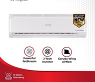 ac sharp ah-x6zy ac split 1/2 pk inverter