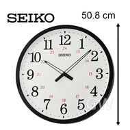 SEIKO Quartz Black Large Big Wall Clock QXA819 (QXA819K) [Jam Dinding Besar]