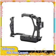 【D&F】Half Camera Cage Protective Case  Alpha 7 V A7IV A7R V DSLR Mirrorless Camera Rig with Cold Sho