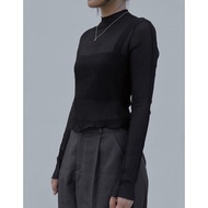 Yk2 style SEE-through fabric shrug shirt (no undershirt included) - SEE CROP TOP - Notyet