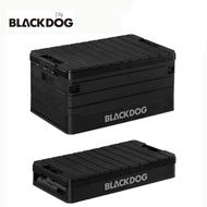 ￼Blackdog Storage Box [60L] Camping Outdoor Foldable Folding - Black/White (60L)