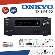 AV RECIEVER ONKYO TX-NR6100 7.2/5.2.2 CH / AVR ยี่ห้อ ONKYO TX-NR 6100 /เเอมส์ / Amplifier / รับประ