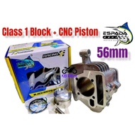 Espada Block Racing Class 1 56mm class1 Cnc Piston dome