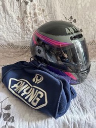 ANYONG 摩托車頭盔連頭盔袋