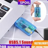 Ggy SPOIL USB SOUND 51 SOUND CARD