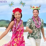 SEVEN Hawaiian Party Headband, Flamingo Hairband Party Props Hairband, Funny Headwear Pineapple Coco