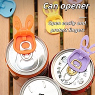 Rabbit Shape Can Opener Bottle Opener Food Grade Silicone Can Opener Cute