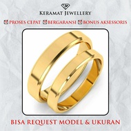 99% Pure Silver Couple Ring, Free Engraving Names and Beautiful Ring Box