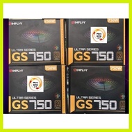 ✙ ◊☜ ☇◑ Inplay GS750-ULTRA RGB TRU Rated 750W Power Supply 80Plus Bronze 80+