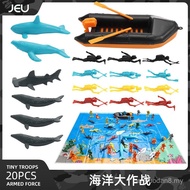 New Product JEU Old Sailor Ocean Battle Suit Little Sailor Military Model Submarine Diver Play House
