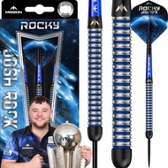 MISSION STEEL TIP DART - 22G/24G/26G/28G Josh Rock Black Blue 95% Tungsten Darts (ARROW DART KELULI)