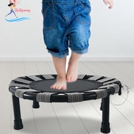 [Whweight] Mini Trampoline Quiet Jumping Bed Round Trampoline Folding Trampoline for Yard