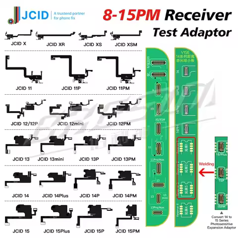 JC JCID Receiver FPC Detection Module dot matrix detection module supports V1SE Pro for iPad iPhone 