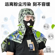 Preferred Goods Anti-Dust Cap Large Field View Glasses Labor Protection Shawl Construction Site Men 