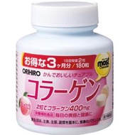 【幸福日韓小舖】現貨 日本製 ORIHIRO 膠原蛋白 咀嚼錠 水蜜桃 維生素B2 維生素B6 日本代購 週週日本直送