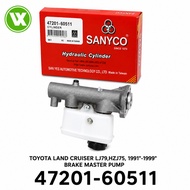 (47201-60511) TOYOTA LAND CRUISER LJ79,HZJ75, 1991"-1999" BRAKE MASTER PUMP