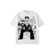 Hxh Hunter hunterxhuntertshirt X Cartoon T-Shirt Fat People's Clothes Big Size Shirt 4xl 4xl Baju T 