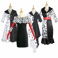 Halloween Villain Costume - Dalmatian Inspired Cosplay