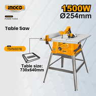 Ingco 1500W Table Saw Woodworking Cutting Tool TS15007 | TS150078  IPT