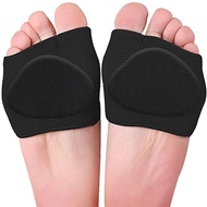 1 Pasang Metatarsal Pad Forefoot Cushion Silicone Bantalan Gel Metatarsal Setengah Jari Kaki Bunion 