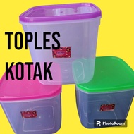 1.5kg square jar 1500gr square jar storage container airtight container food storage container