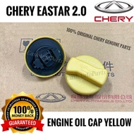 ORIGINAL CHERY EASTAR 2.0 TIGGO T11 ENGINE OIL CAP YELLOW READY STOCK CHERRY EASTER CHERY GENUINE PARTS