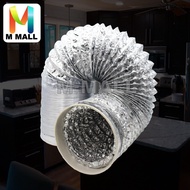 M MALL FLEXIBLE ALUMINIUM COOKER HOOD EXHAUST HOSE 16cmX5m