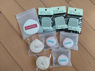 Clarins, Sofina Primavista, IPSA, Mistine 粉撲 兩用雙面粉撲