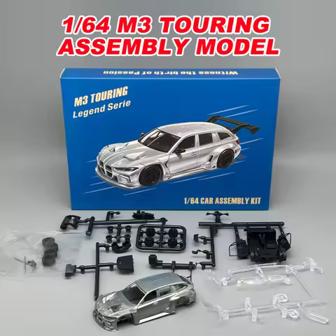 1/64 M3 TOURING racing car model assembly parts require self painting and modification of car model