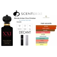 💯 Original Clive Christian Blonde Amber - 3ml / 5ml Decant / Travel Spray Perfume
