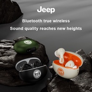 Jeep EW121 Wireless Bluetooth 5.4 Earbuds IPX5 Waterproof Sports Gaming Headset Noise Cancelling Tou