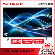 Sharp 65 Inch AQOUS 4K UHD Google Smart TV 4TC65HJ6000X / Google Cast / Game Low Latency