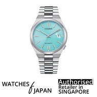 [Watches Of Japan] CITIZEN Tsuyosa NJ0151-88M Tiffany Blue Dress Classic Men Automatic Watch