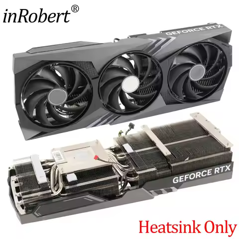 Original Heatsink Replace for MSI GeForce RTX 4070 Ti GAMING X TRIO 12G White Graphics Card Radiator