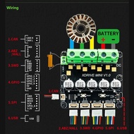 XDrive MINI High-Precision Brushless Servo Motor Controller, Based on ODrive3.6 with AS5047P on Boar