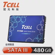 TCELL 冠元- TT750 480GB SSD 2.5吋固態硬碟3D TLC(讀：550M/寫：480M)