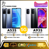 OPPO A93S OPPO A53S Ram 8GB Rom 256GB Jaringan 5G Baterai 5000mAh Garansi 1 Tahun