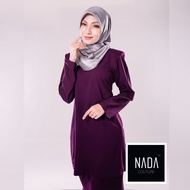 [PURPLE MANGGIS]  Kurung Modern by Nada Couture