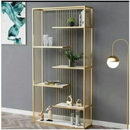 Rak Partisi - Rak penyekat ruangan - Rak pajangan besi minimalis